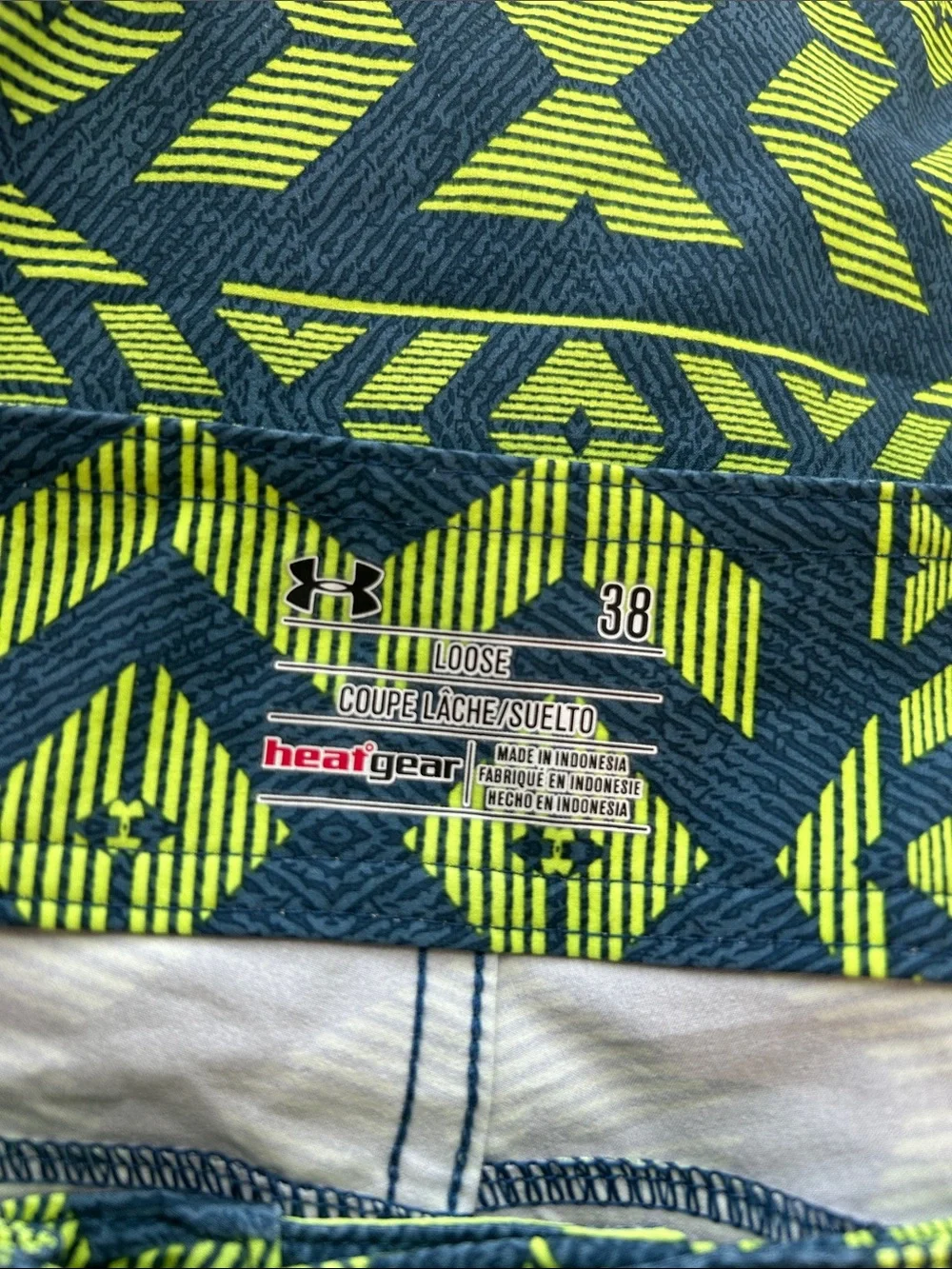 Under Armour Men’s Hydro Passage  Board Shorts Size 38 EUC